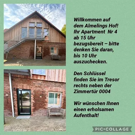 Gaestezimmer Almelings Hof Séjour à la ferme